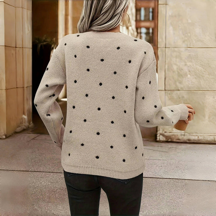 Clara™ | Cozy Dot Sweater