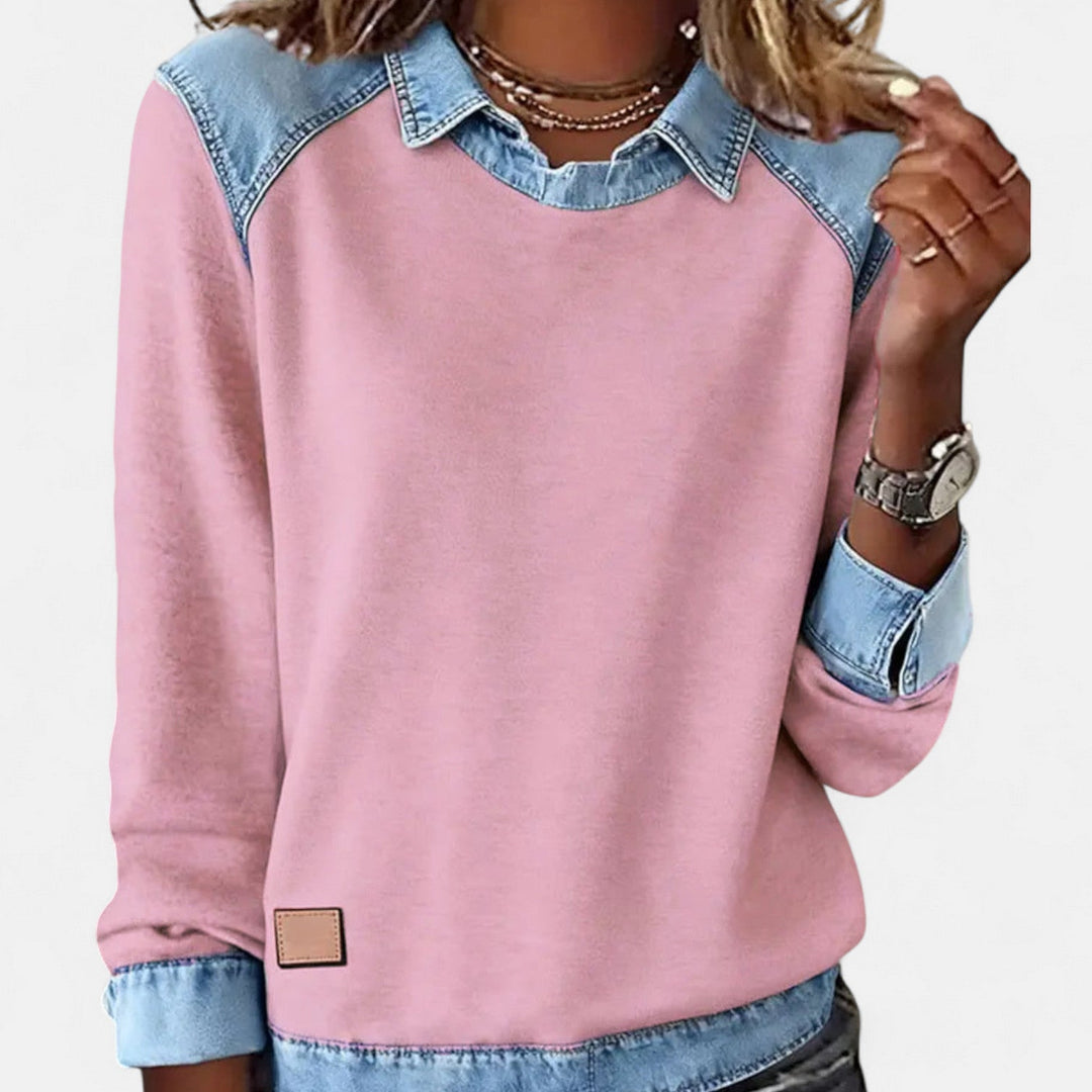 Rochelle™ | Trendy Long Sleeve Sweater