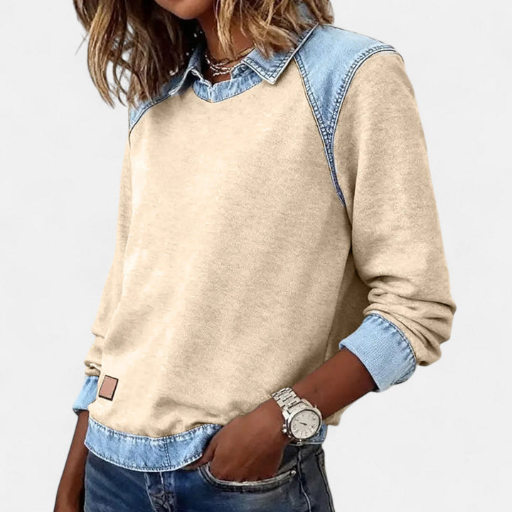Rochelle™ | Trendy Long Sleeve Sweater