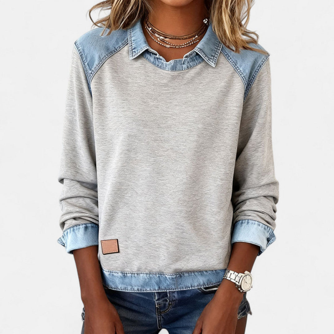 Rochelle™ | Trendy Long Sleeve Sweater