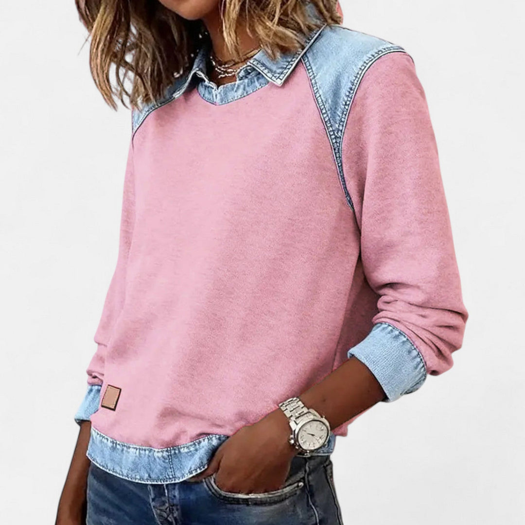 Rochelle™ | Trendy Long Sleeve Sweater
