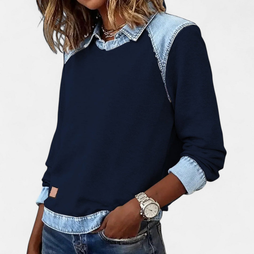Rochelle™ | Trendy Long Sleeve Sweater