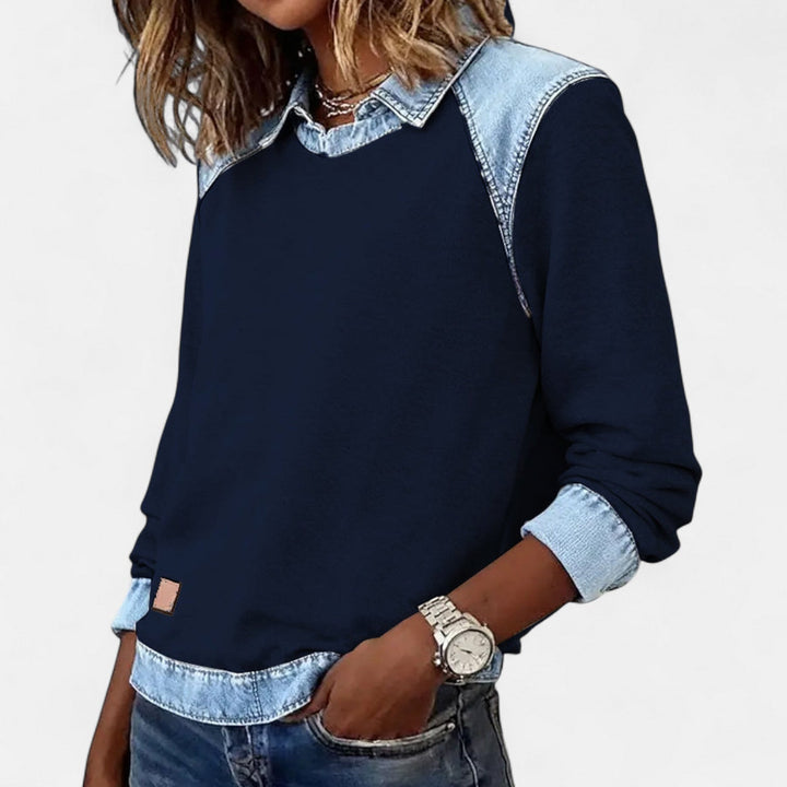 Rochelle™ | Trendy Long Sleeve Sweater