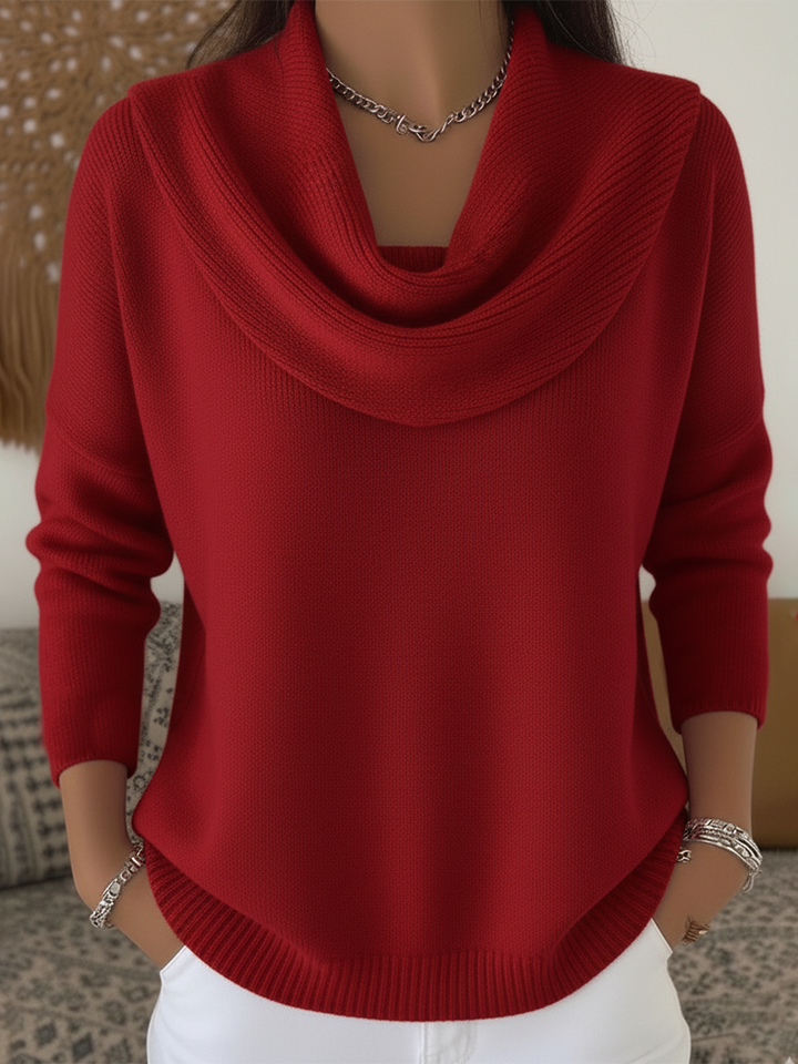 Katherina™ | Stylish Cowl Collar Sweater
