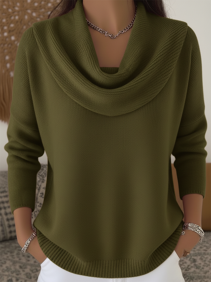 Katherina™ | Stylish Cowl Collar Sweater