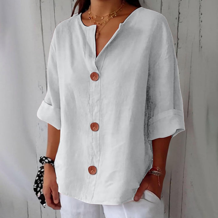 Candice | Loose-fitting Elegant Blouse