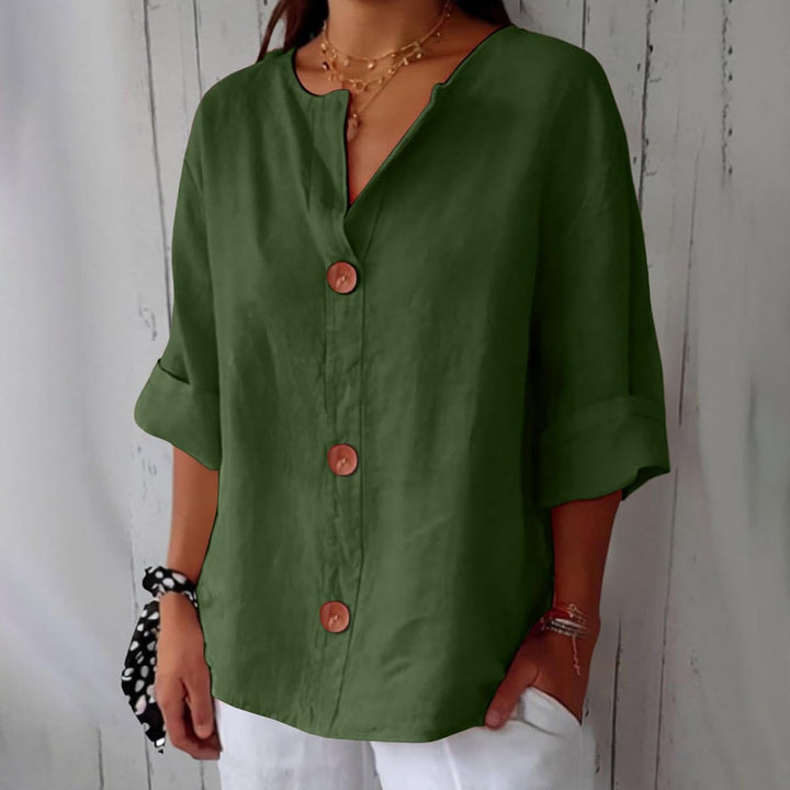Candice | Loose-fitting Elegant Blouse