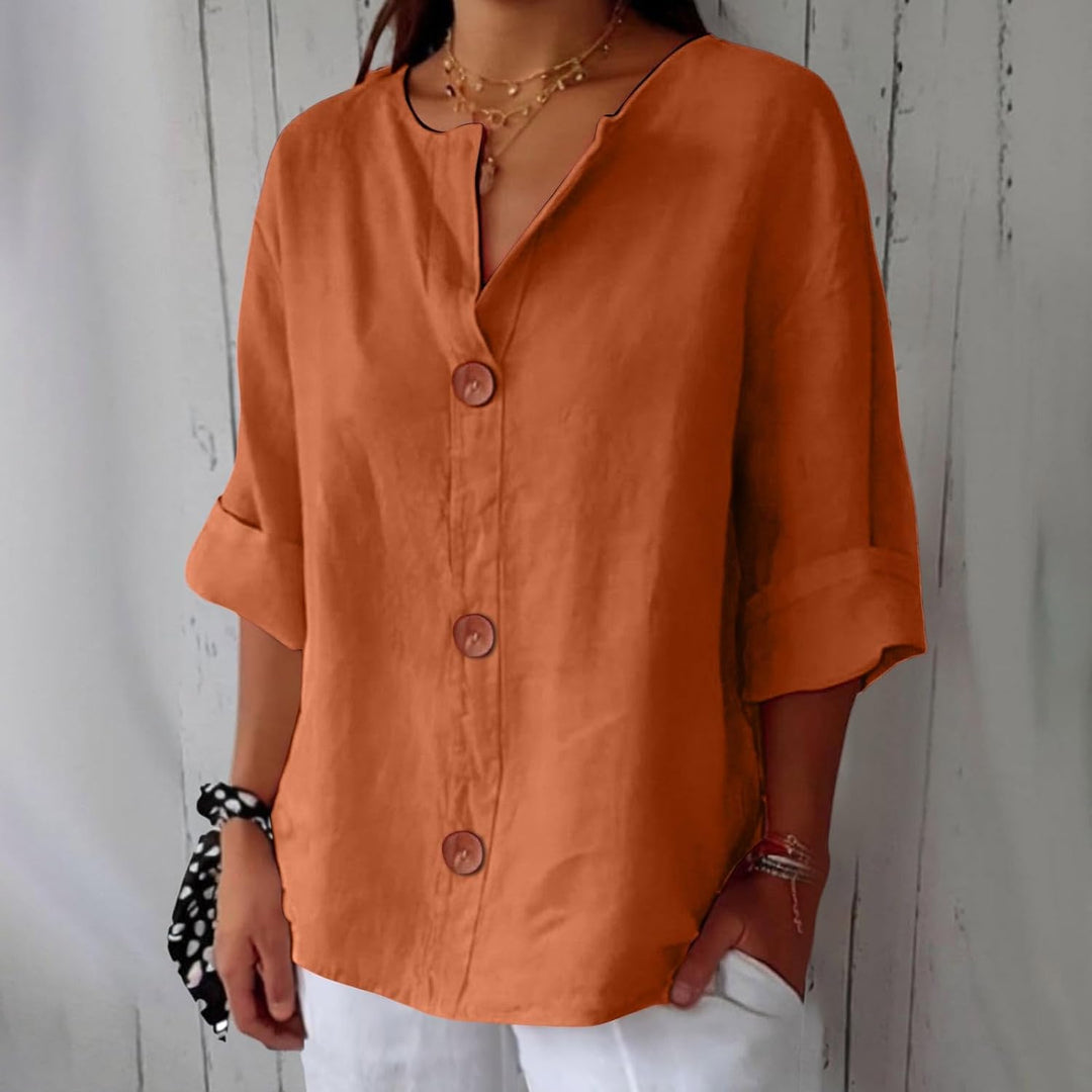 Candice | Loose-fitting Elegant Blouse
