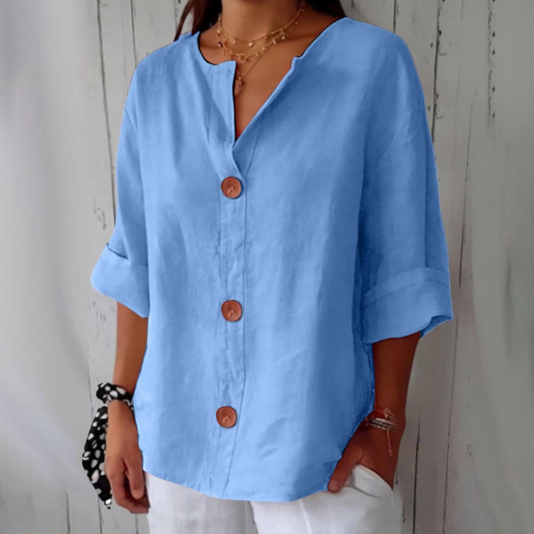Candice | Loose-fitting Elegant Blouse