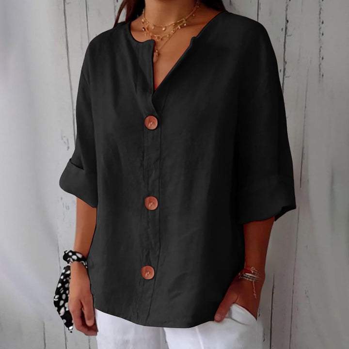 Candice | Loose-fitting Elegant Blouse