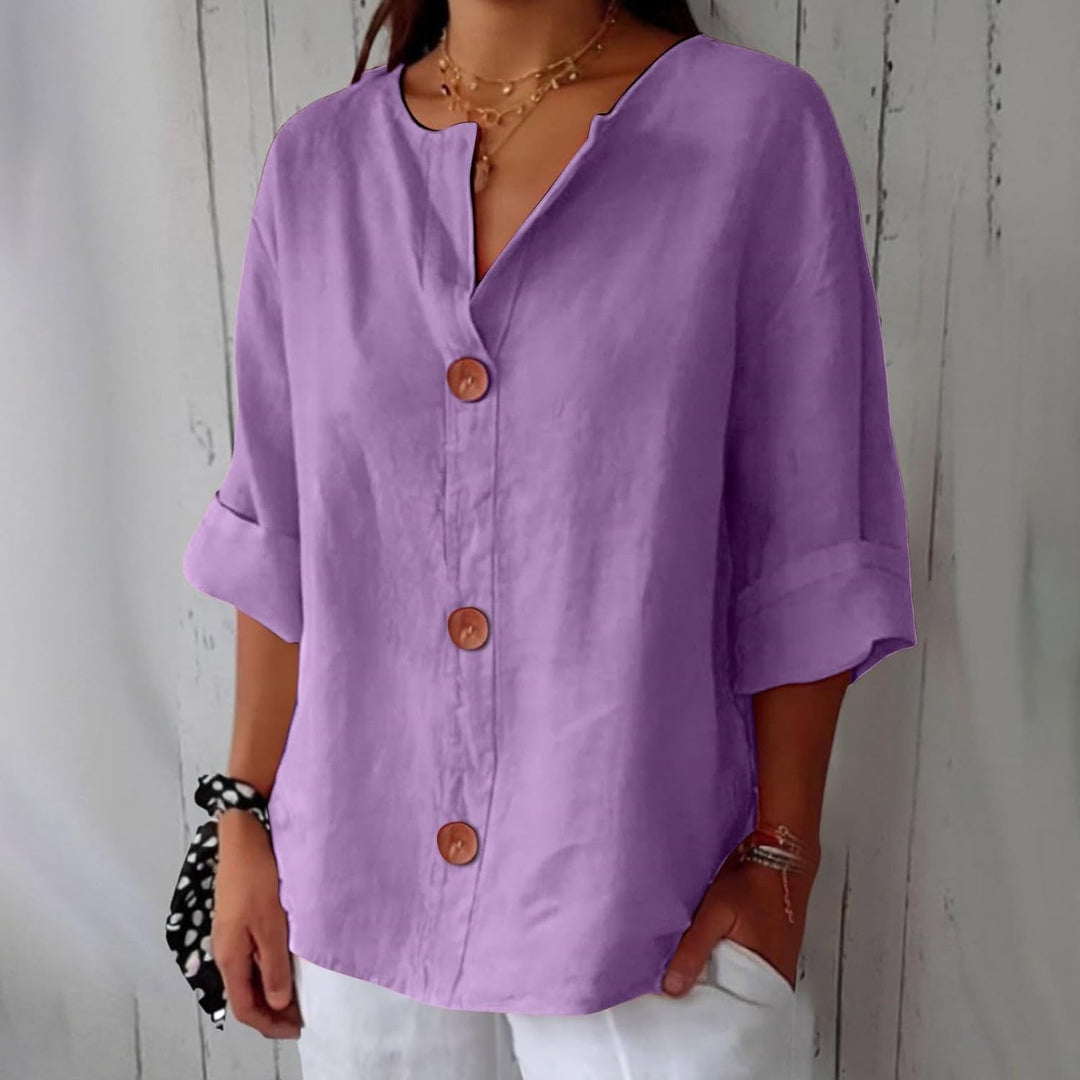 Candice | Loose-fitting Elegant Blouse
