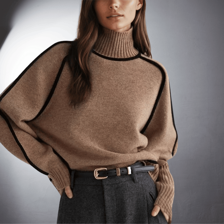 Victoria™| Bio Turtleneck Sweater with Premium Comfort