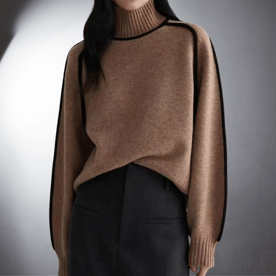 Victoria™| Bio Turtleneck Sweater with Premium Comfort