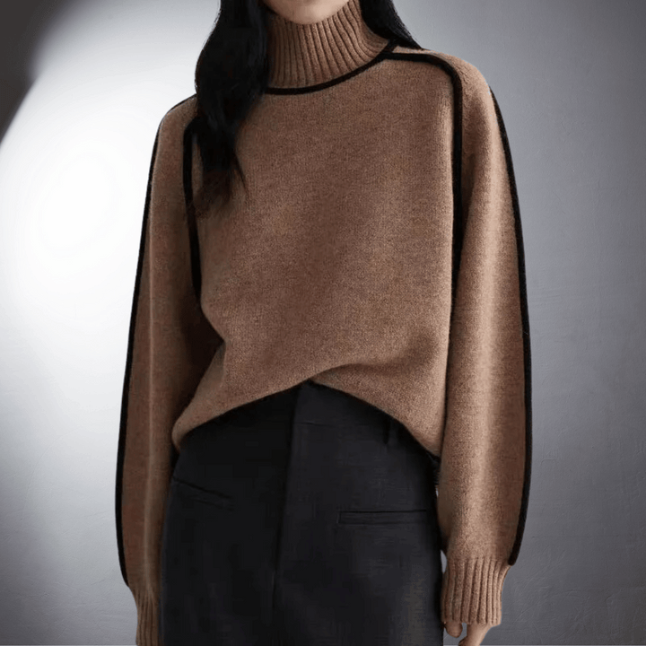 Victoria™| Bio Turtleneck Sweater with Premium Comfort