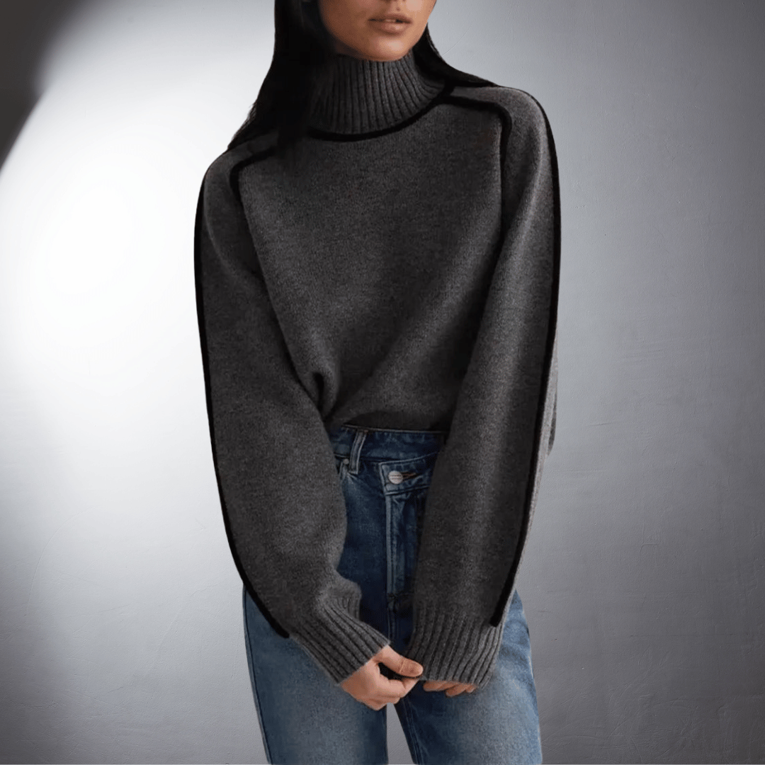 Victoria™| Bio Turtleneck Sweater with Premium Comfort