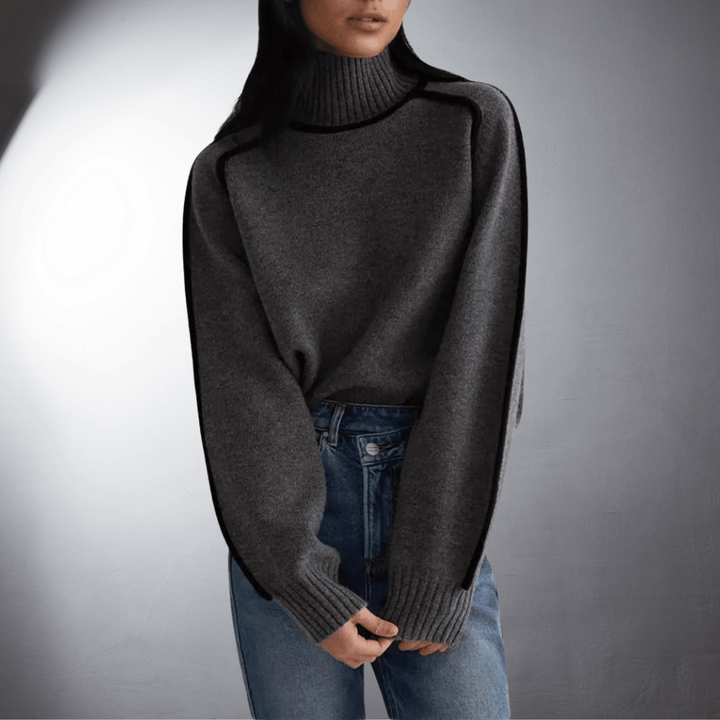 Victoria™| Bio Turtleneck Sweater with Premium Comfort