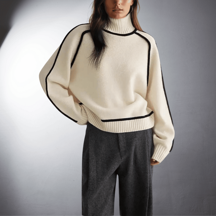 Victoria™| Bio Turtleneck Sweater with Premium Comfort