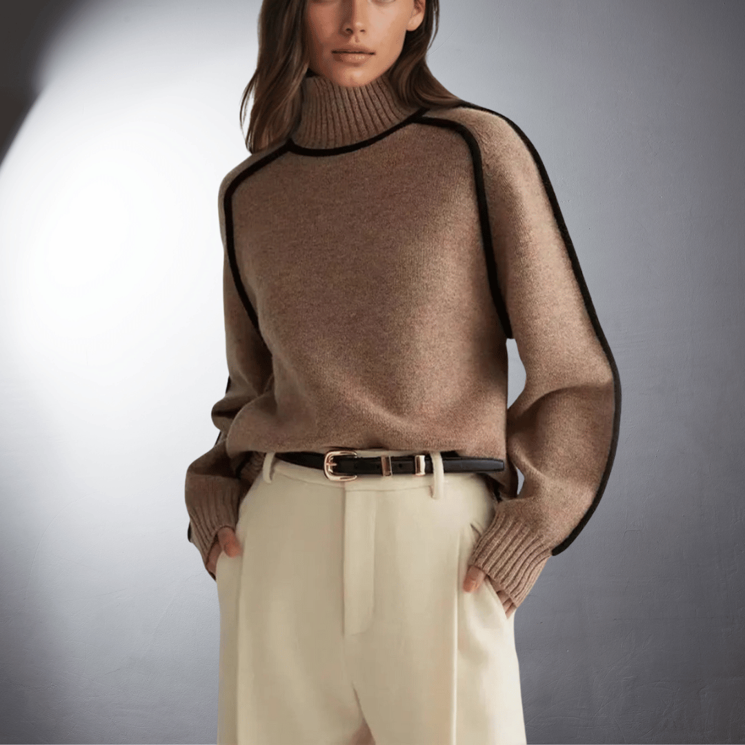 Victoria™| Bio Turtleneck Sweater with Premium Comfort