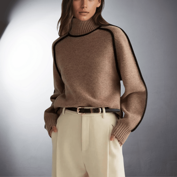 Victoria™| Bio Turtleneck Sweater with Premium Comfort