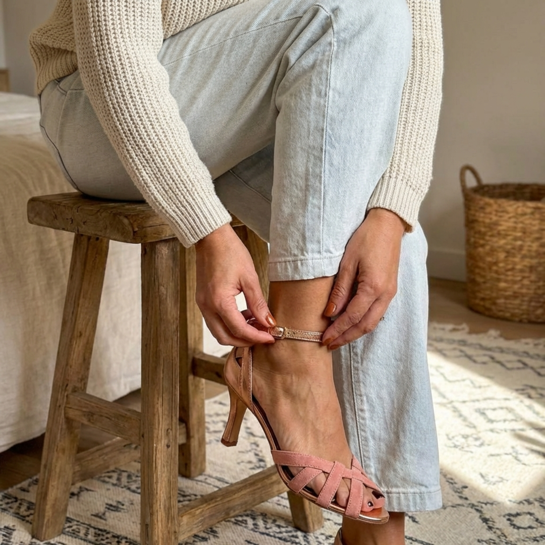 Vintage Elegance Sandals