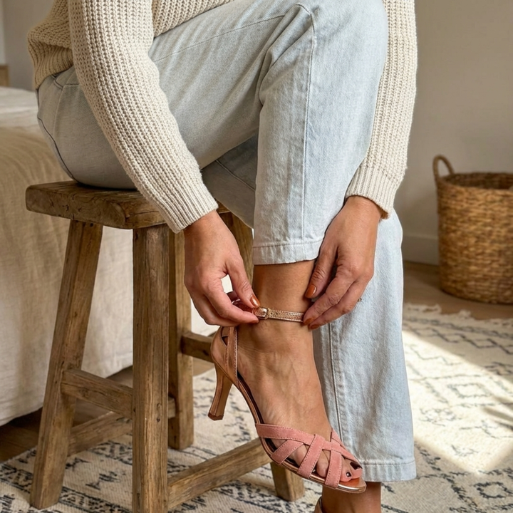 Vintage Elegance Sandals