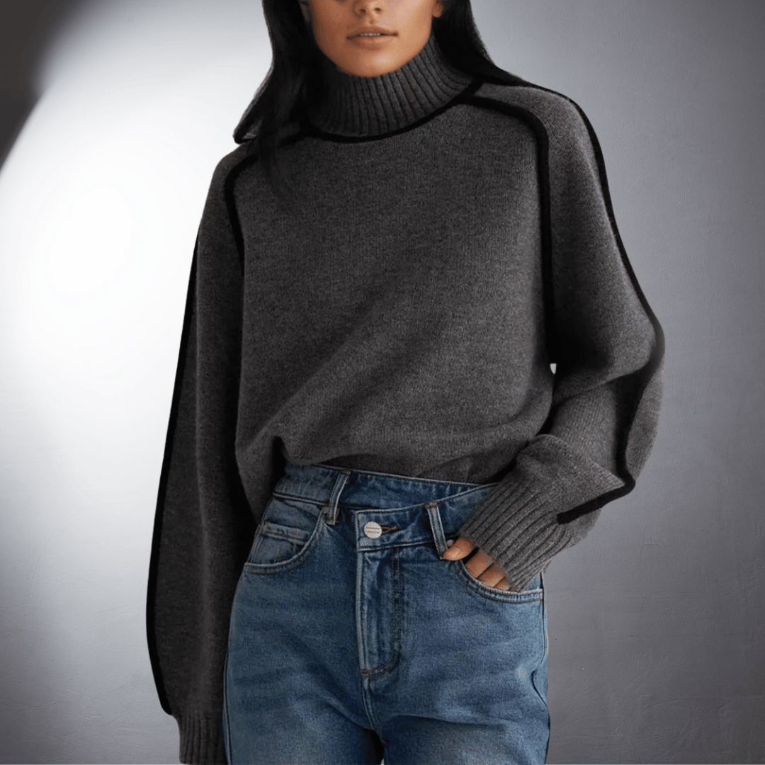 Victoria™| Bio Turtleneck Sweater with Premium Comfort