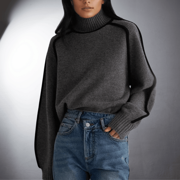 Victoria™| Bio Turtleneck Sweater with Premium Comfort