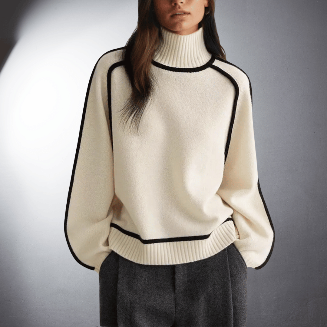 Victoria™| Bio Turtleneck Sweater with Premium Comfort