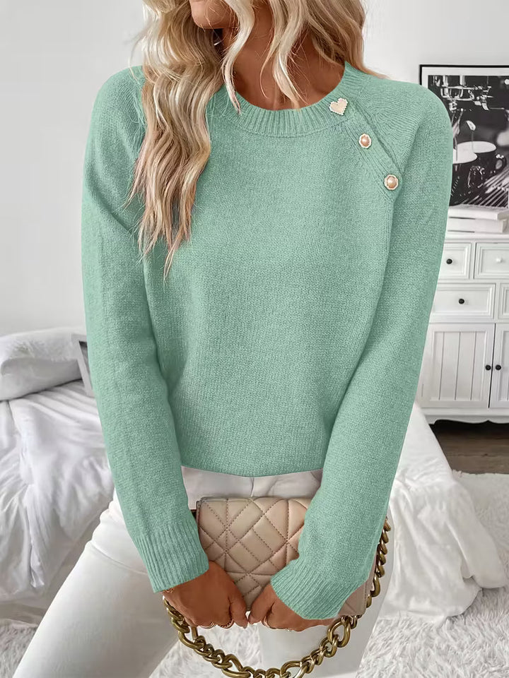 Helena™ | Long Sleeve Knitted Sweater