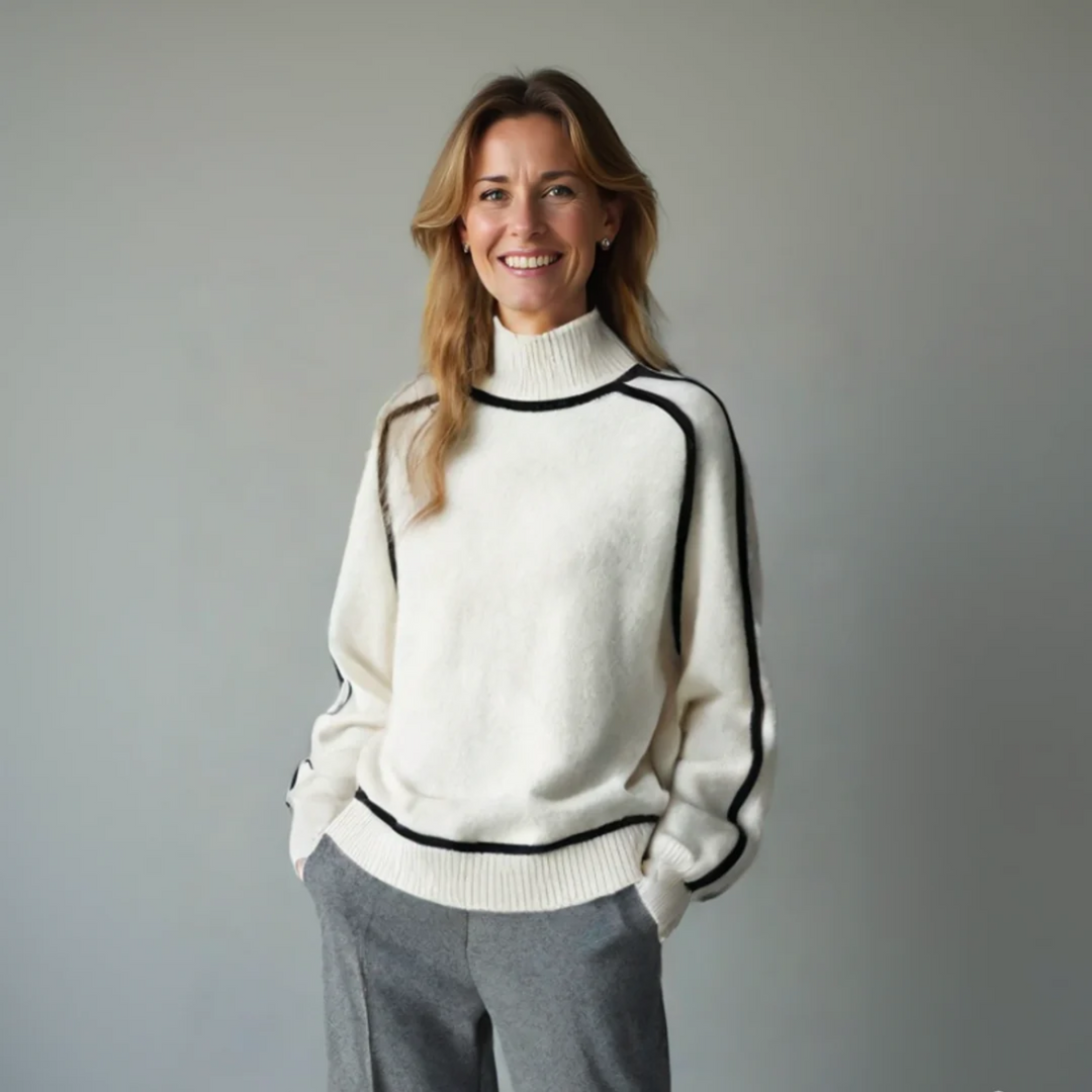 Victoria™| Bio Turtleneck Sweater with Premium Comfort
