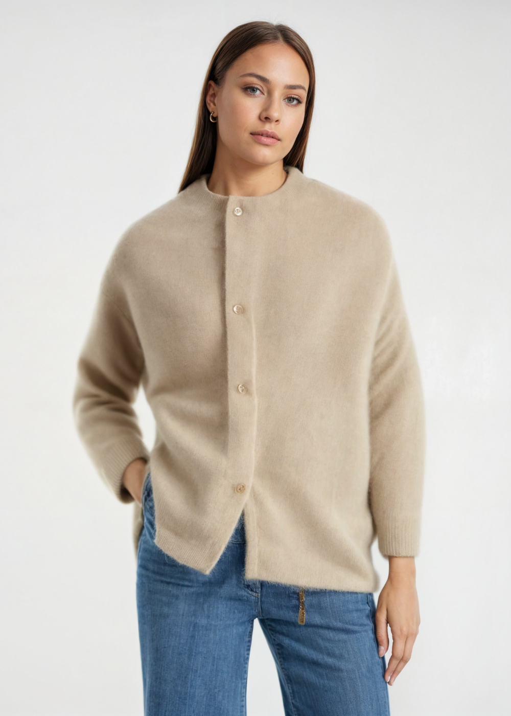 DUA™ - Knitted Women's Cardigan