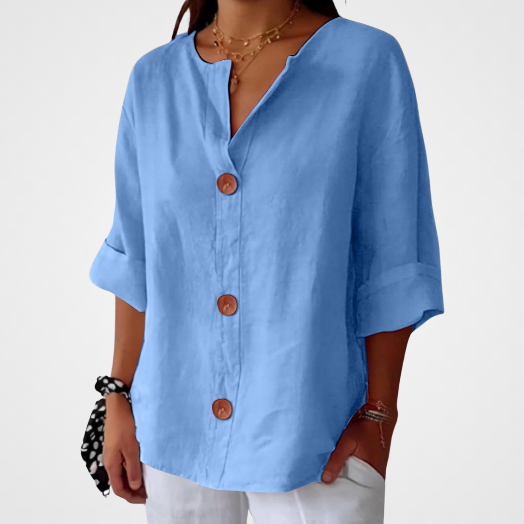 Candice | Loose-fitting Elegant Blouse