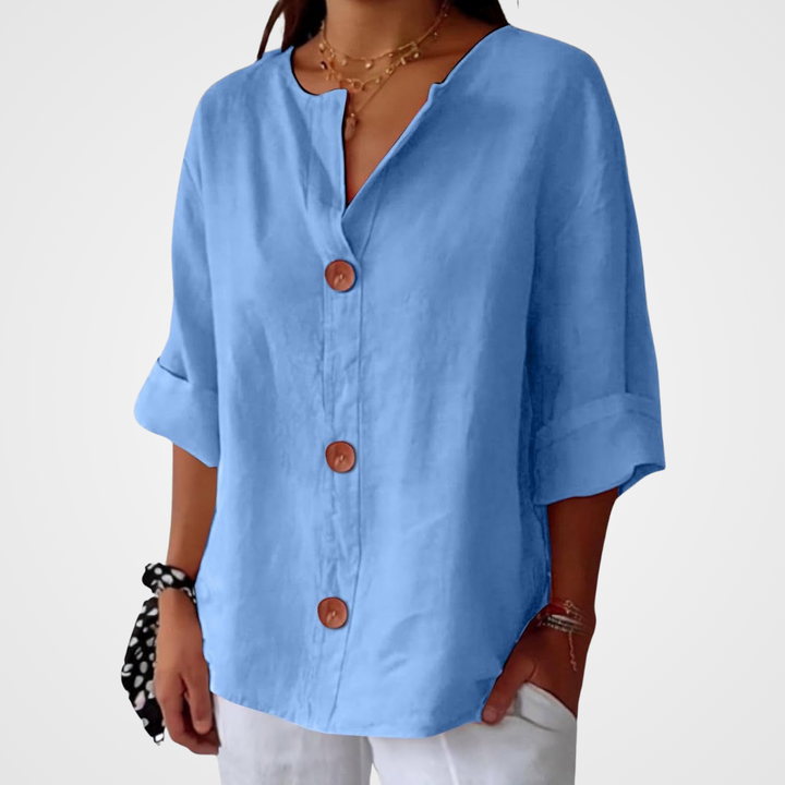 Candice | Loose-fitting Elegant Blouse