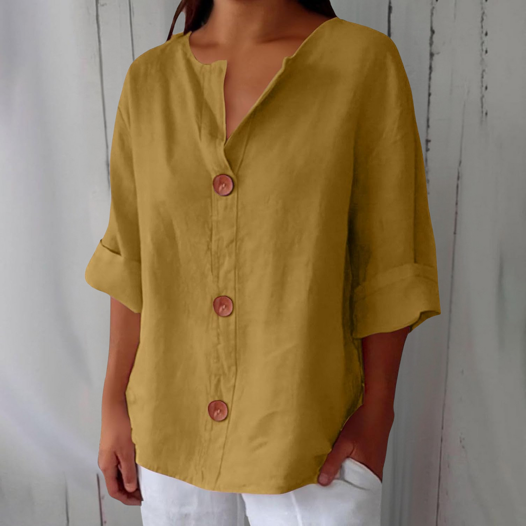 Candice | Loose-fitting Elegant Blouse