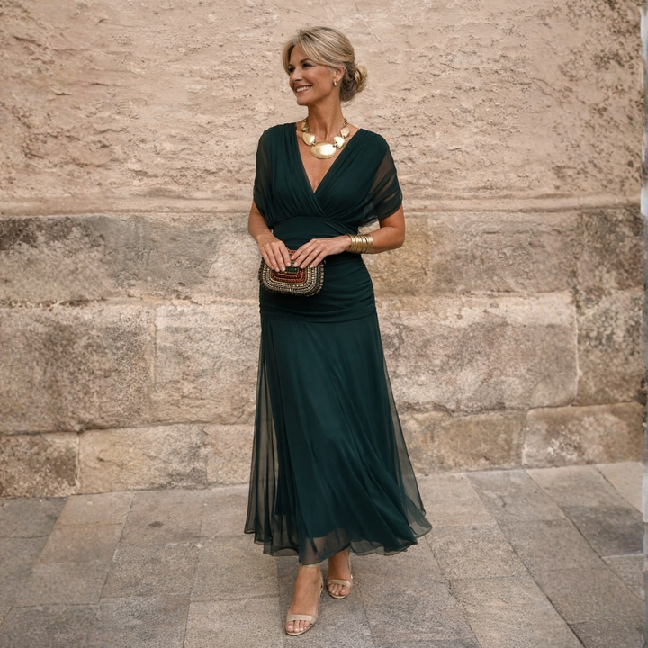 Carmen| Off Shoulder Maxi Dress