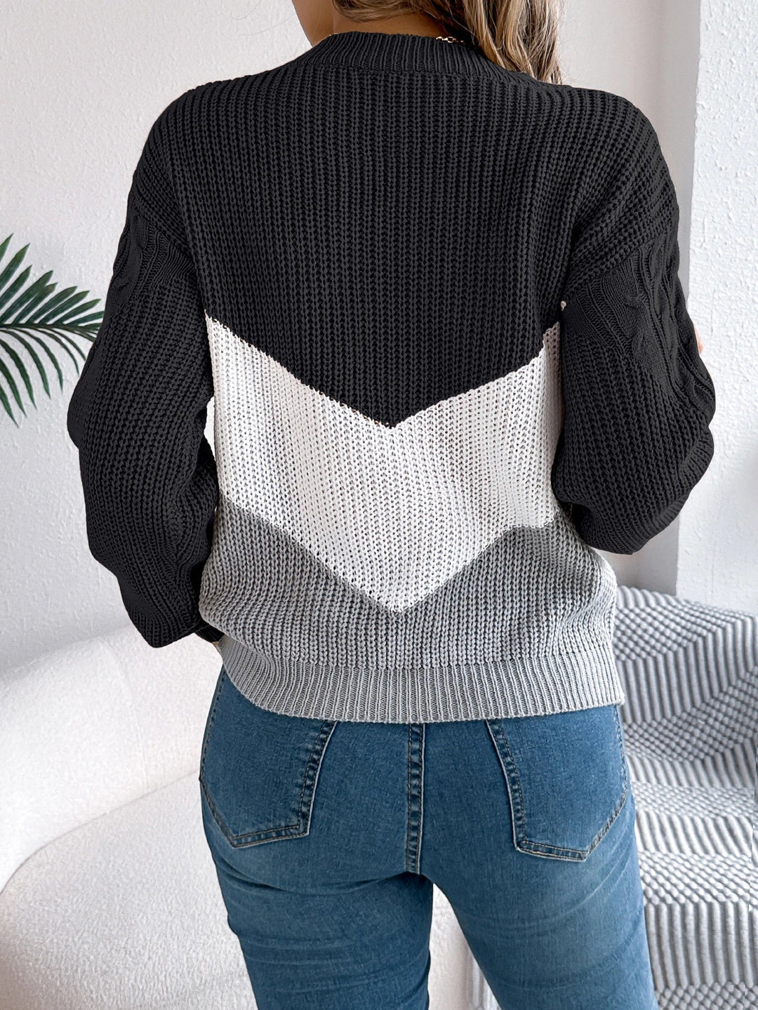 Bridget™ | Chevron Stitch Pullover