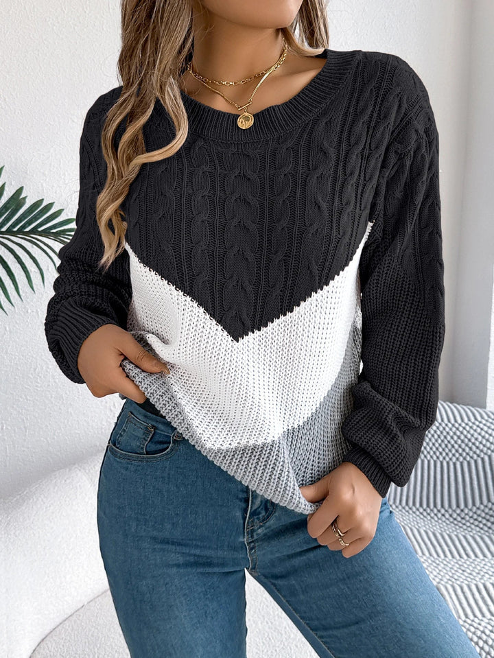 Bridget™ | Chevron Stitch Pullover