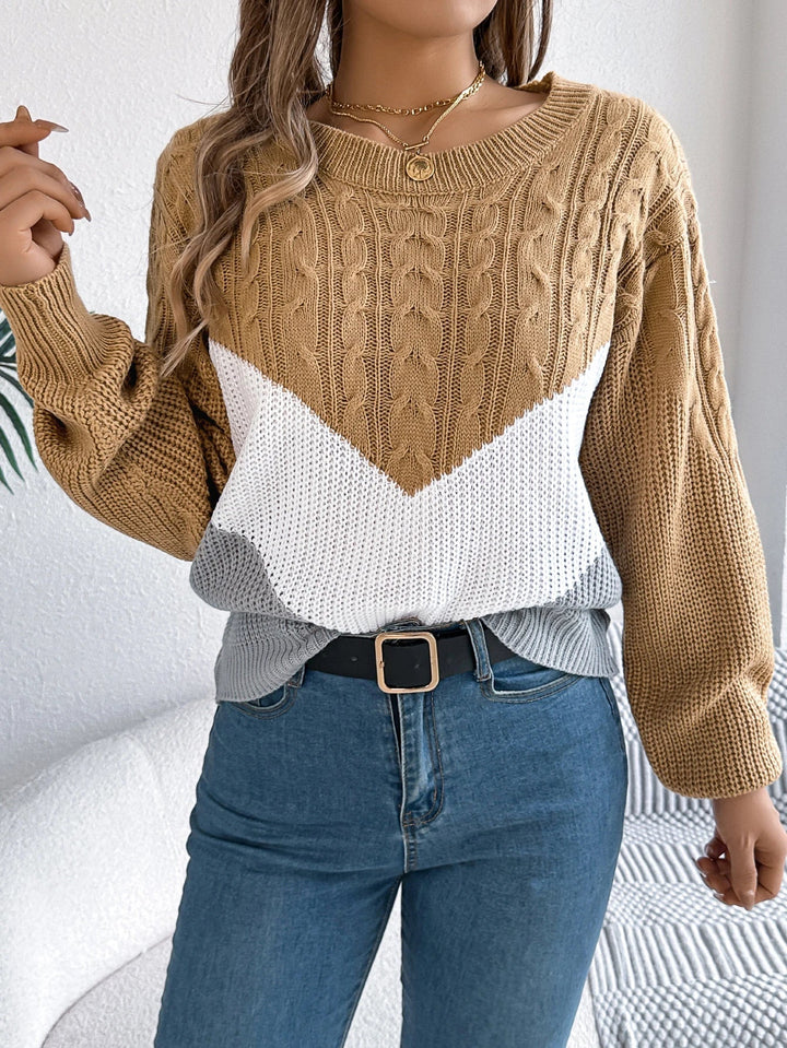 Bridget™ | Chevron Stitch Pullover