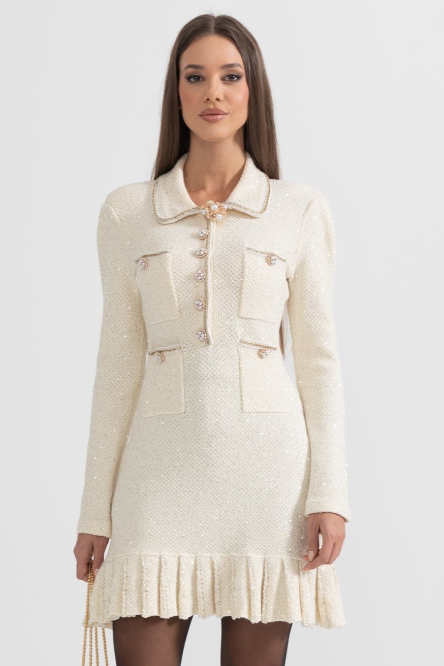 Charlene| Knit textured dress