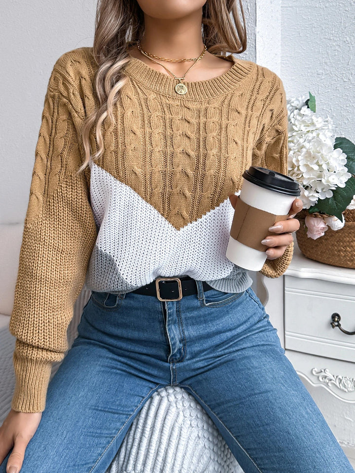 Bridget™ | Chevron Stitch Pullover