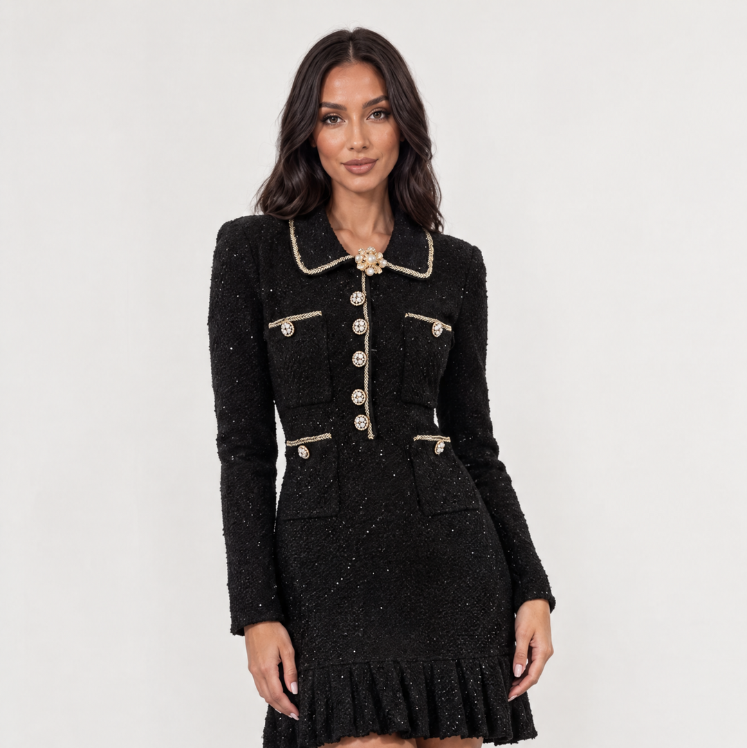 Charlene| Knit textured dress
