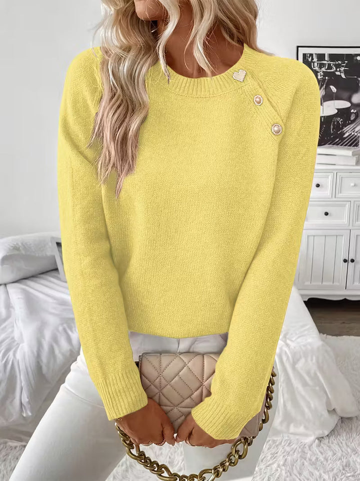 Helena™ | Long Sleeve Knitted Sweater