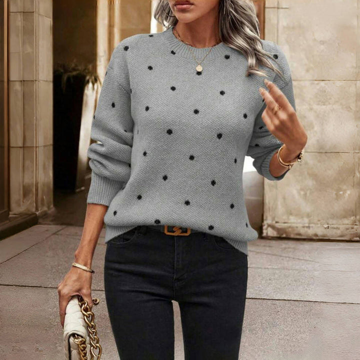 Clara™ | Cozy Dot Sweater
