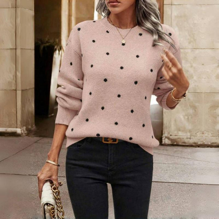 Clara™ | Cozy Dot Sweater