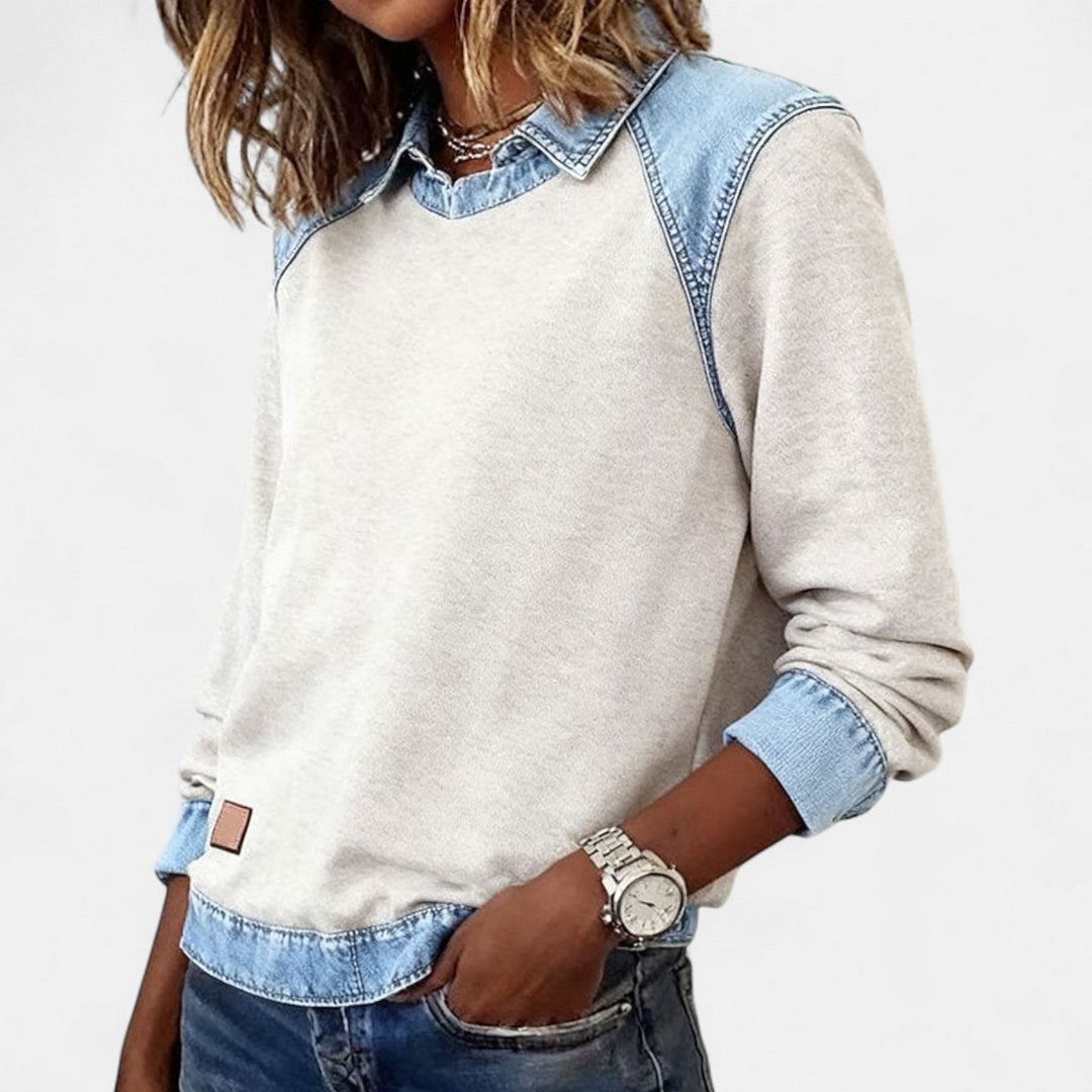 Rochelle™ | Trendy Long Sleeve Sweater